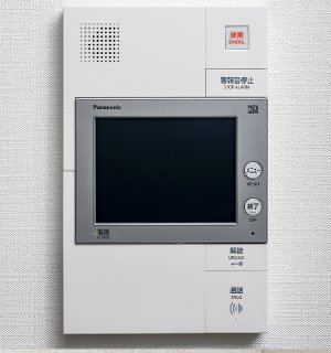 ハンズフリーテレビモニター付きインターホン