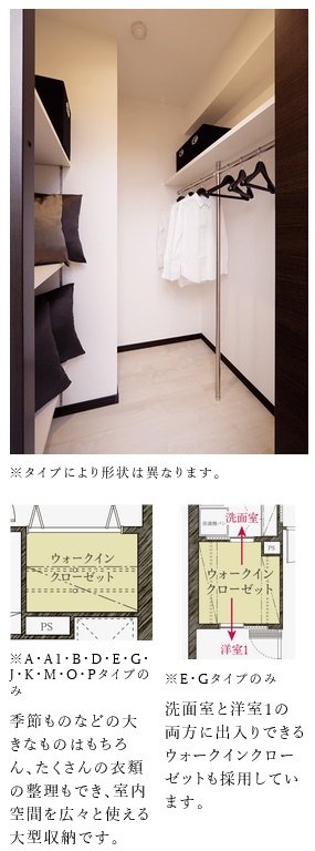ウォークインクローゼット