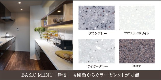 キッチンカウンタートップ