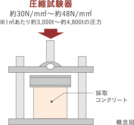 圧縮強度試験