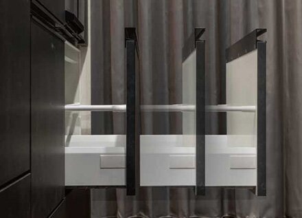 ソフトクローズ式引き出し