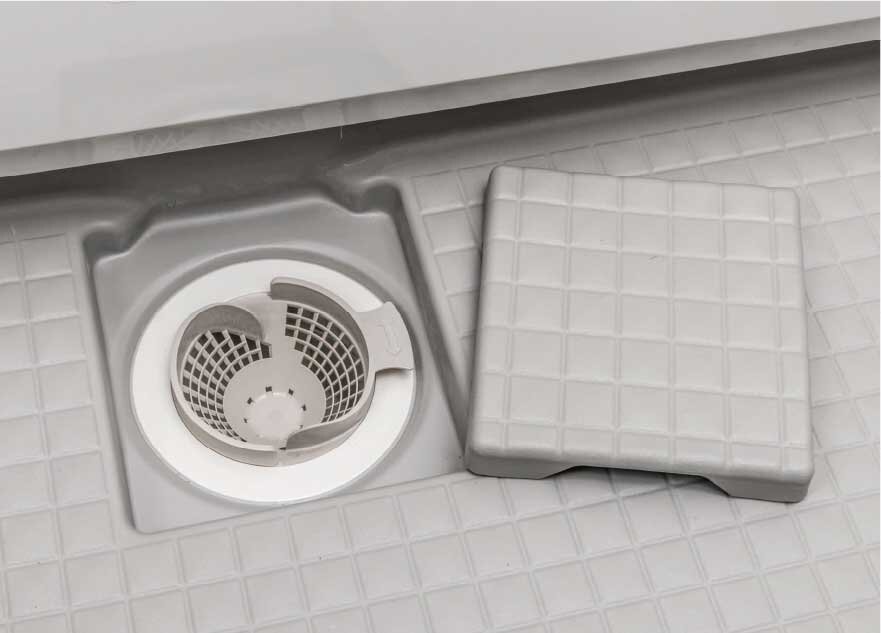 パッとくるりんポイ排水口