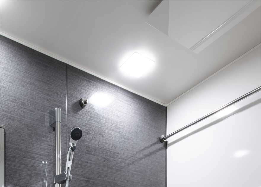 壁4面にホーローパネル