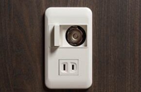 ガスコック付きコンセント（施工例）