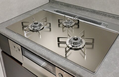 ガラストップコンロ