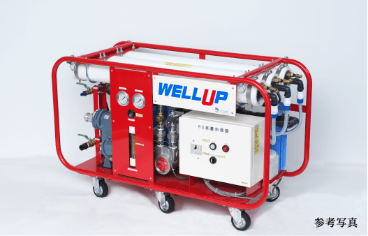非常用飲料水生成システム"WELLUP"