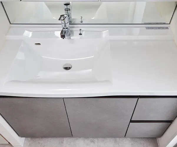 ボウル一体型カウンター