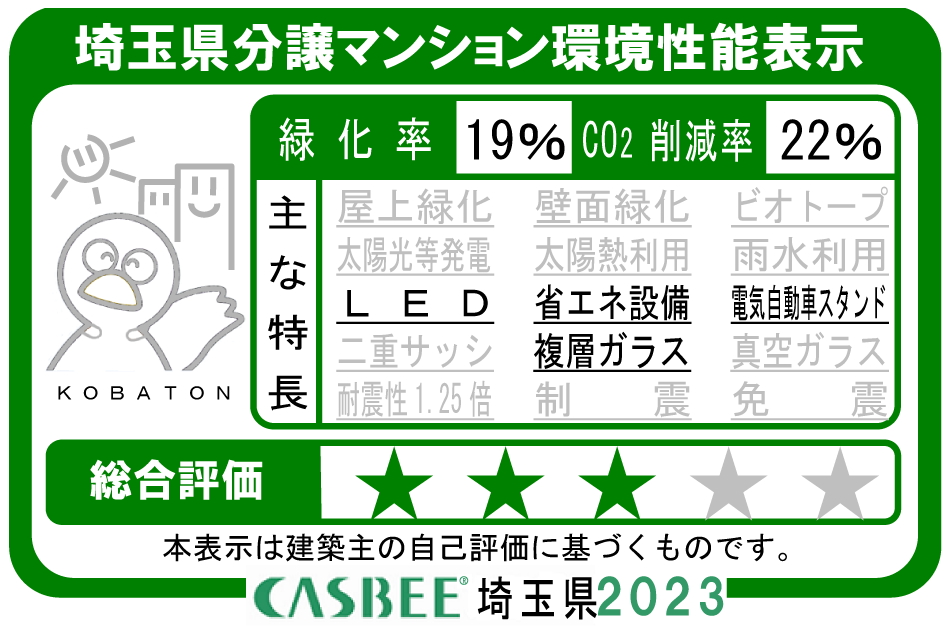 埼玉県建物環境性能表示