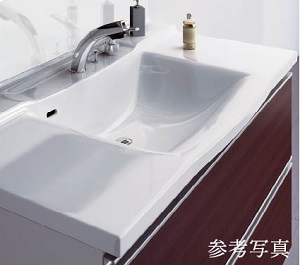 人造大理石一体型カウンター(標準仕様)