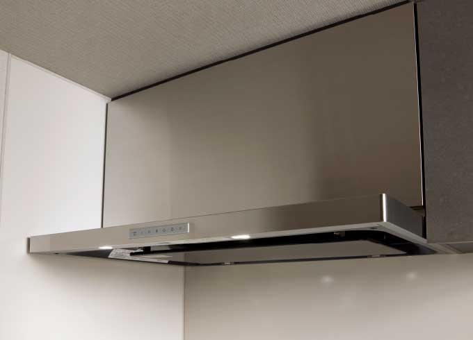 ステンレス製レンジフード
