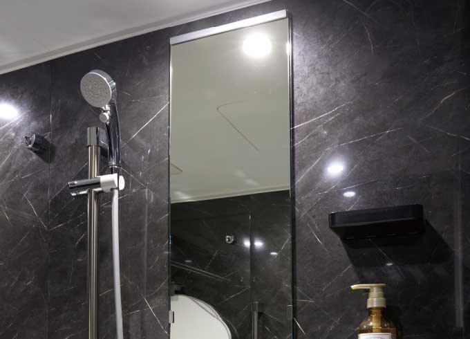 お掃除ラクラク鏡