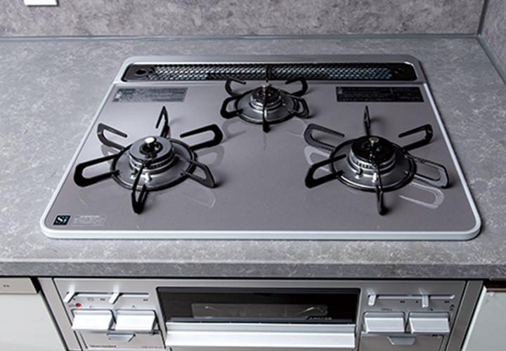 ガラストップコンロ