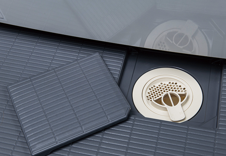 ヘアキャッチャー排水口