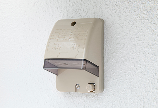 防水コンセント