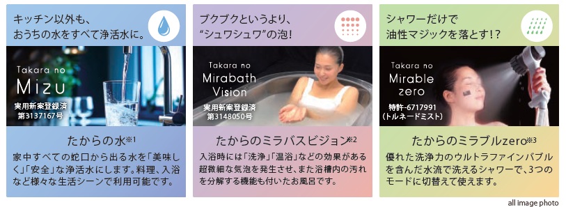 タカラレーベンオリジナルのウォーターシステム〈ルイックプロジェクト〉