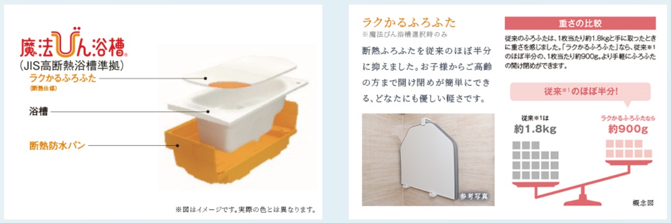 魔法びん浴槽