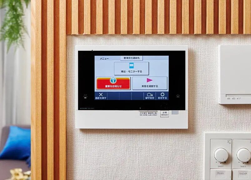 TVモニター付インターホン