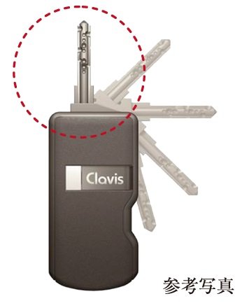 鍵はカバンにしまったままハンズフリーで解錠　Clavis「Tebraシステム」を採用