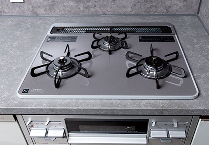 ガラストップコンロ