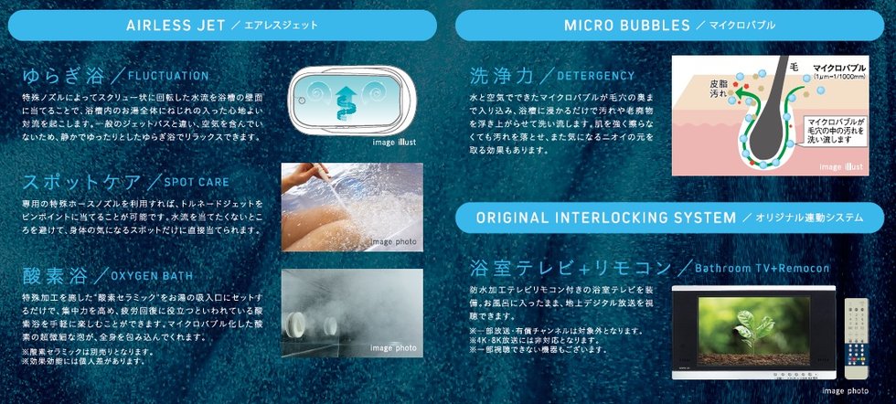 毎日の入浴にマイクロバブルの力を たからのミラバスビジョン