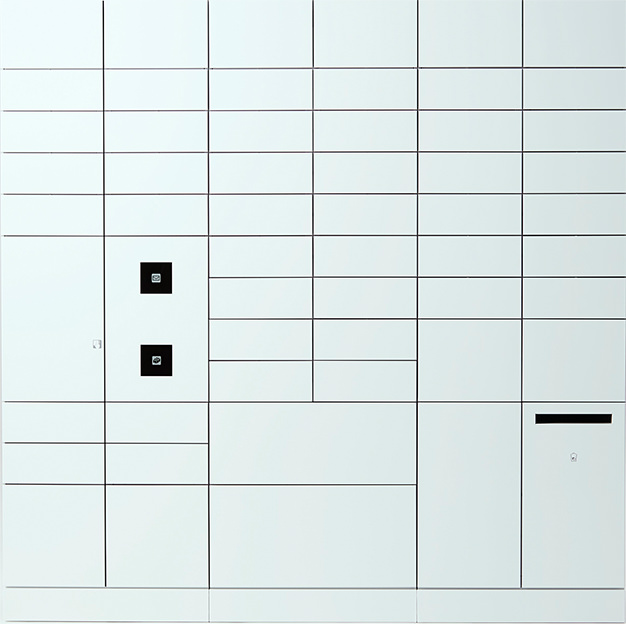 メールポスト一体型宅配ロッカー