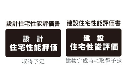 「住宅性能評価書」を取得予定