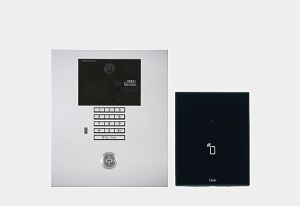 オートロック操作盤＆ハンズフリー対応 Tebra passリーダ