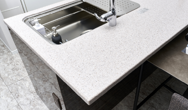 アクリル人造大理石天板(アクシーマ)