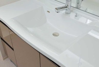ボウル一体型カウンター