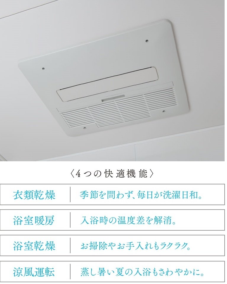 ガス温水浴室暖房乾燥機「カワック24」