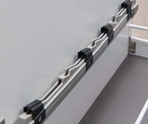 チャイルドロック付き包丁差し