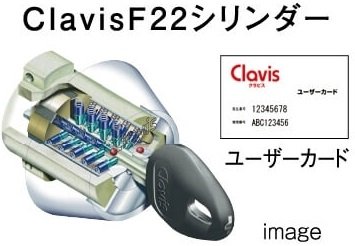 ClavisF22シリンダー
