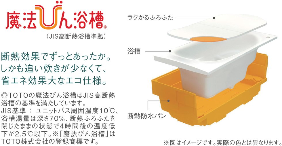 魔法びん浴槽