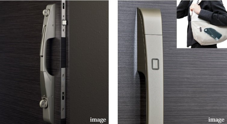 一体型インテリジェント電気錠(電池仕様)iEL Zero