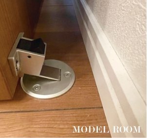 マグネット式ドアストッパー