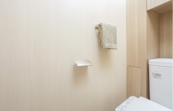 お手入れしやすい壁パネル