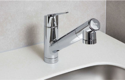 浄水器一体型節湯C1ハンドシャワー水栓