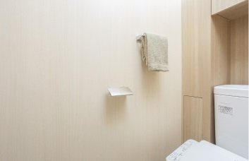 お手入れしやすい壁パネル