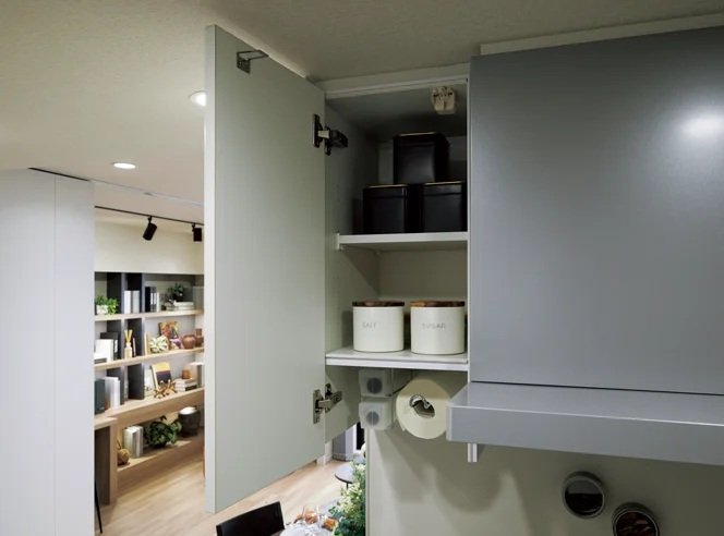 キッチンコンパクト吊戸棚