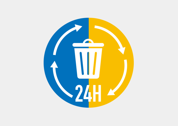 24時間ゴミ出し可能