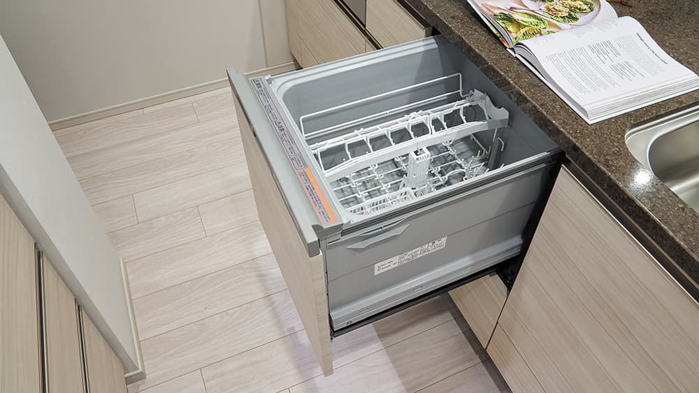 食器洗い乾燥機
※キッチンベースキャビネットセレクト（無償）