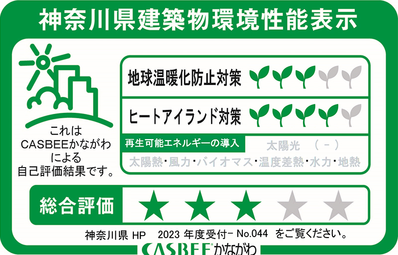 神奈川県建築物環境性能表示