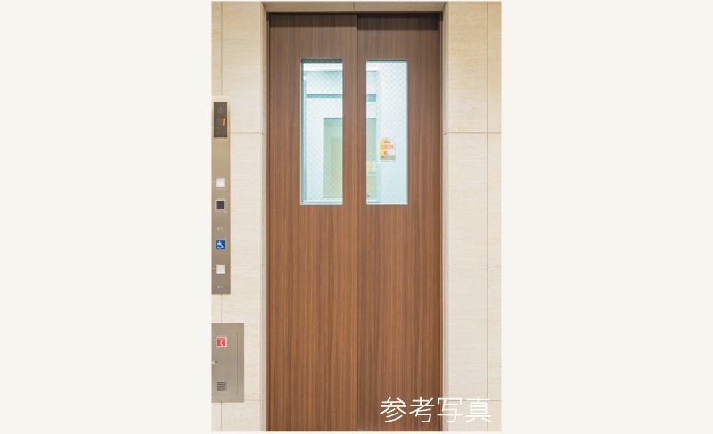 防犯窓付きエレベーター