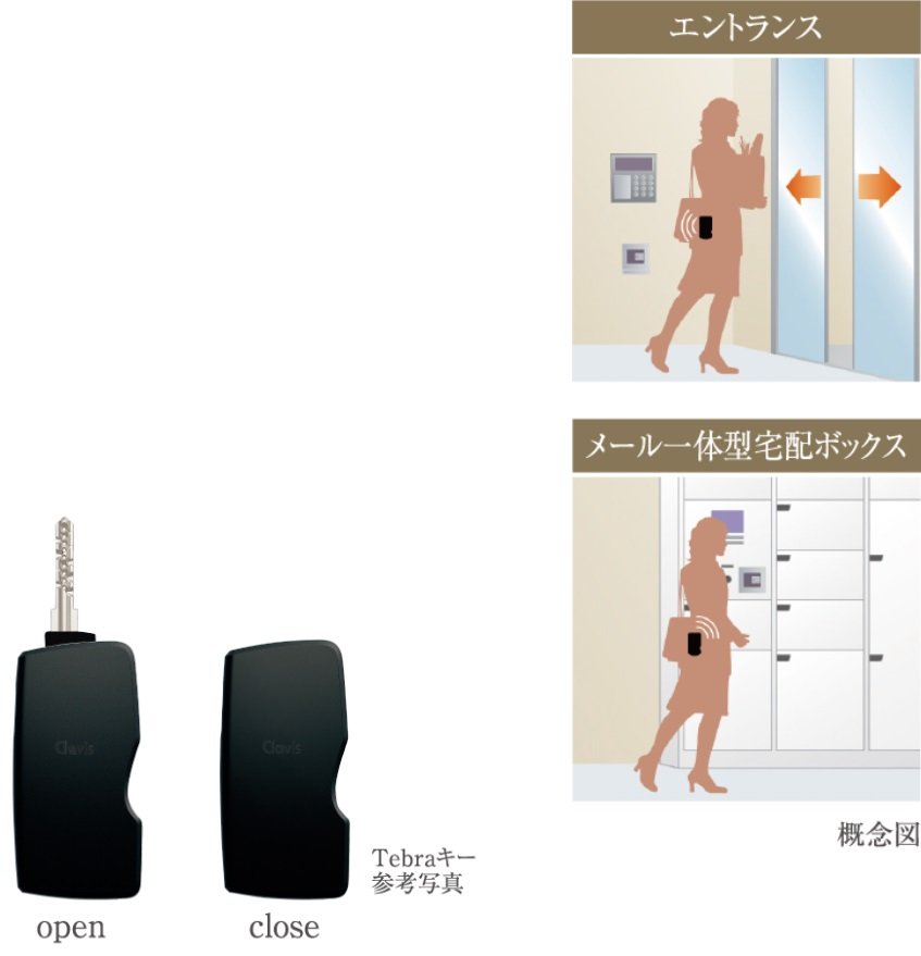 ハンズフリーシステム
「Tebra pass」