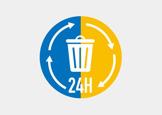 24時間ゴミ出し可能