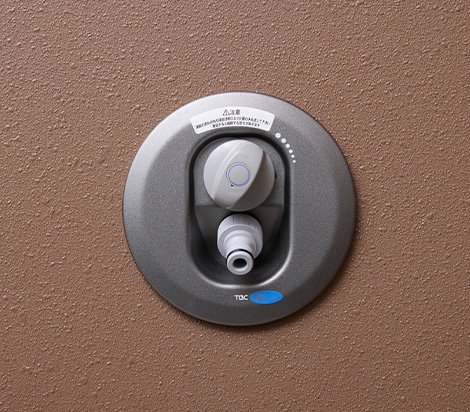 フラット屋外用散水栓