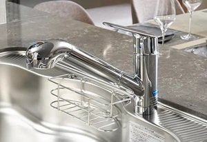 蛇口一体型浄水器