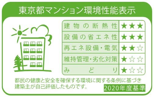 東京都マンション環境性能表示