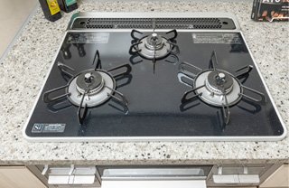 ハイパーガラスコートガスコンロ