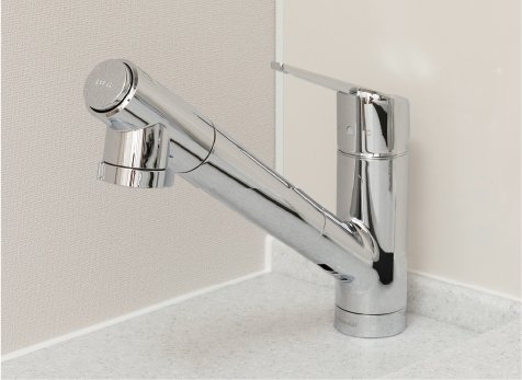 浄水器一体型ハンドシャワー水栓